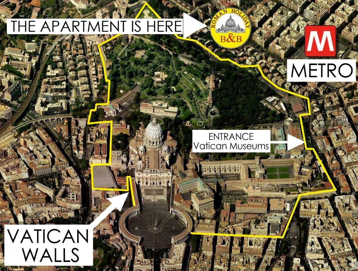 Apartment Close To Vatican Museums And To Metro Roma Exterior foto