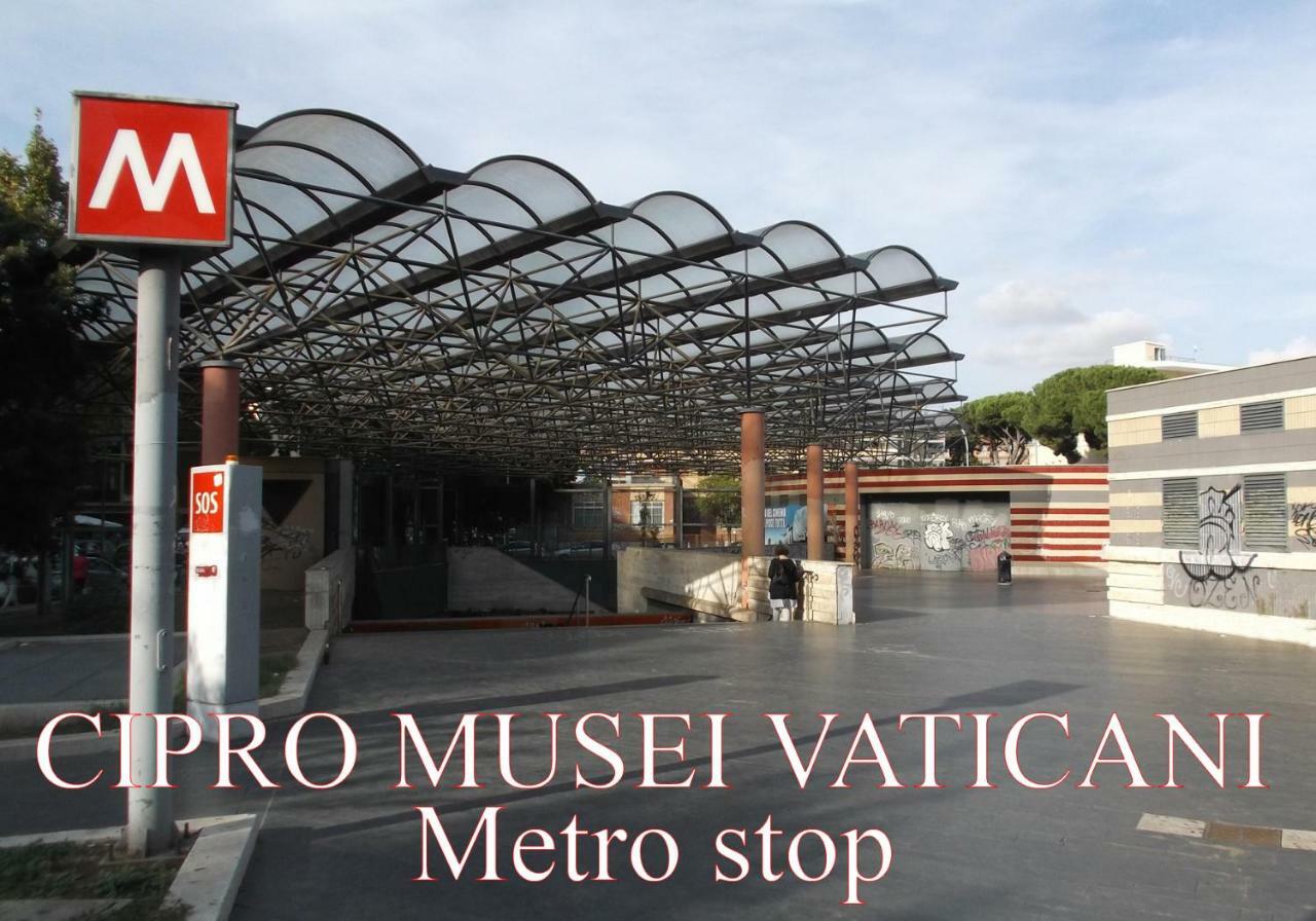 Apartment Close To Vatican Museums And To Metro Roma Exterior foto